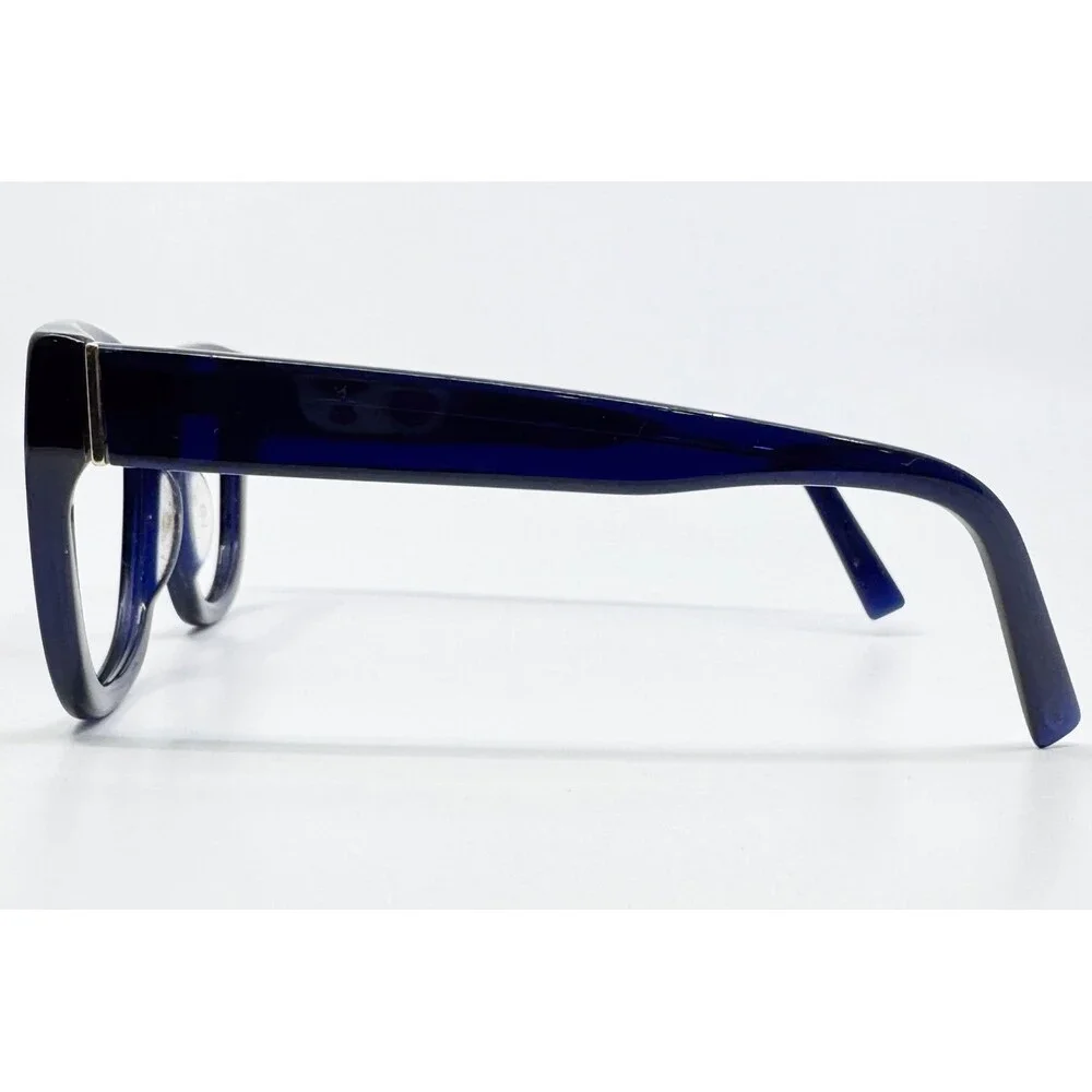 Warby Parker Gemma 356 Eyeglasses Womens Blue Cat Eye 52-22-142